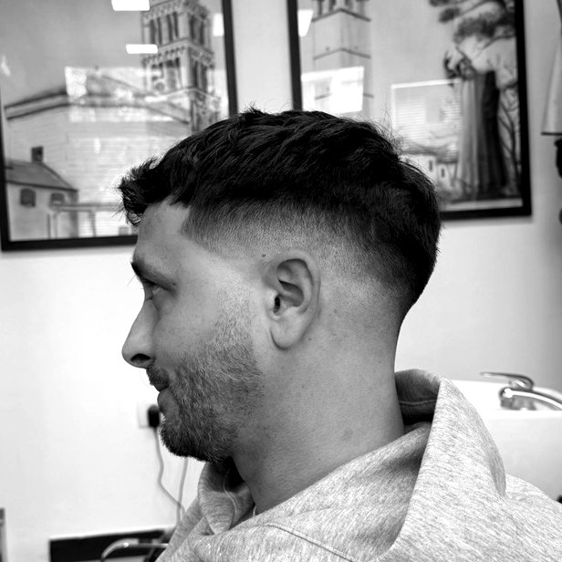 Textured fade Split